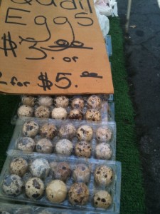 quail eggs